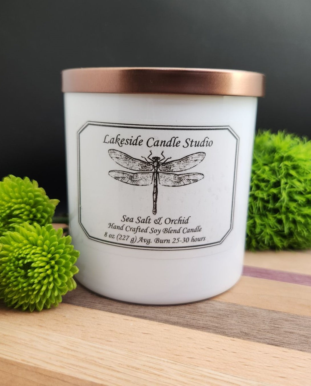 Sea Salt & Orchid Candle 8oz